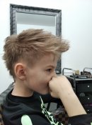 chlapecký střih